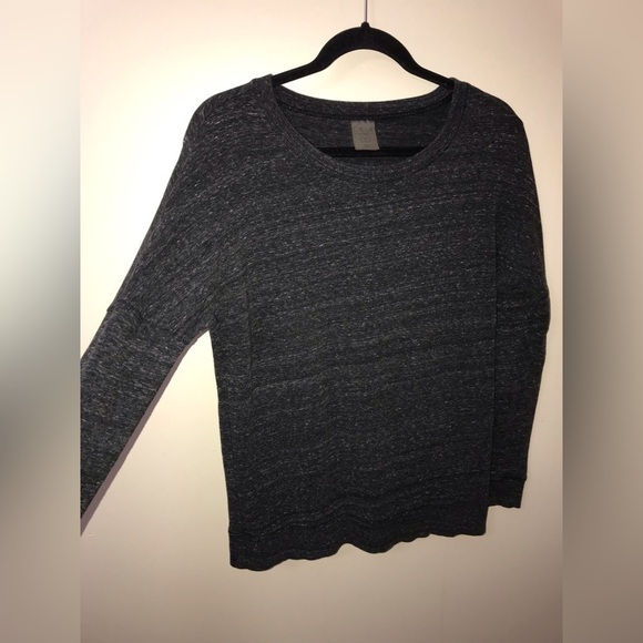 CALIA By Carrie Underwood Womens Rayon Cotton Gray Side Zip Detail Sweatshirt XS - Picture 6 of 11